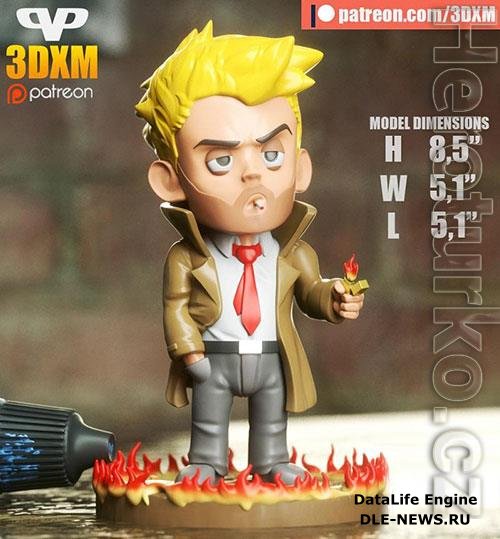 3DXM - Constantine Chibi