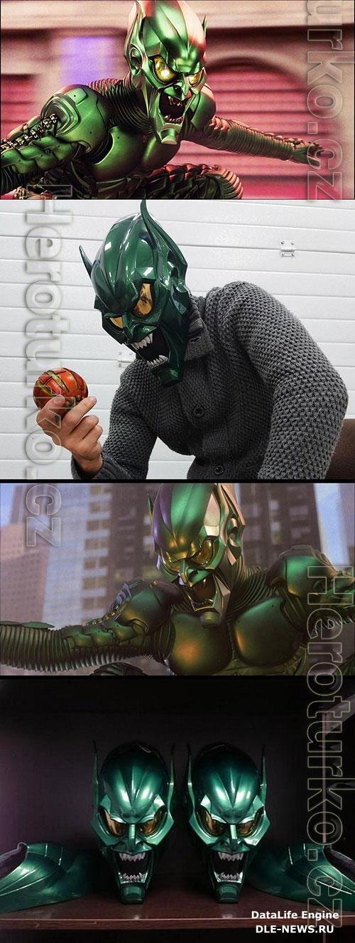 Green Goblin Helmet From The Raimi Spider Man - DO3D