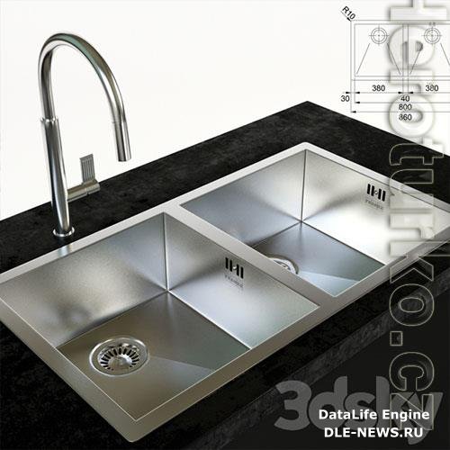 Franke sink and faucet