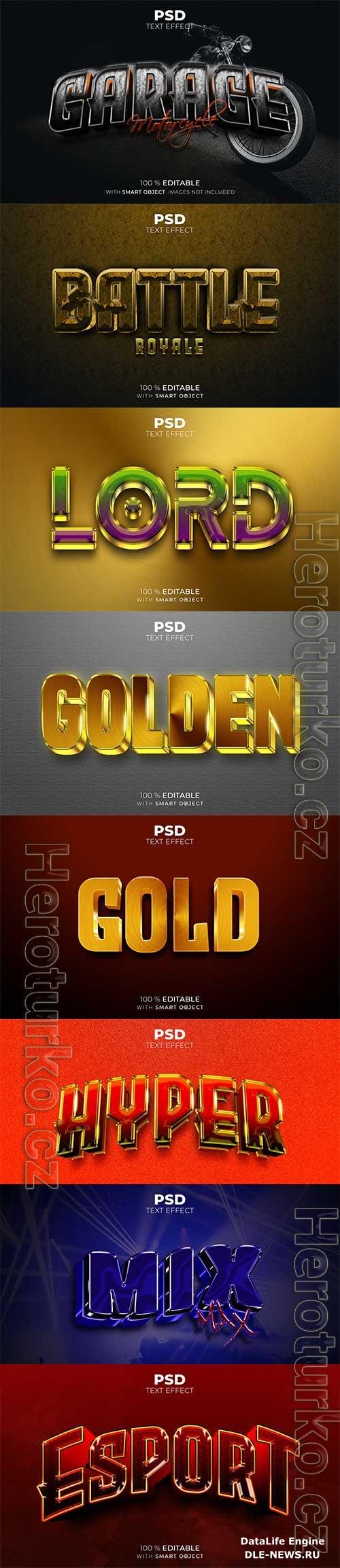 Psd text effect set vol 102