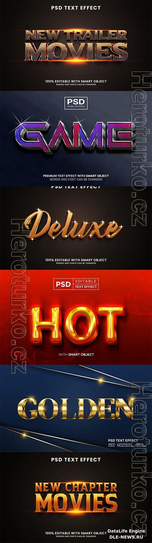 Psd text effect set vol 261