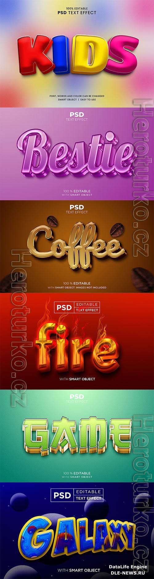 Psd text effect set vol 260