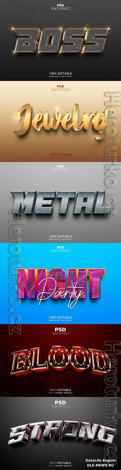 Psd text effect set vol 259