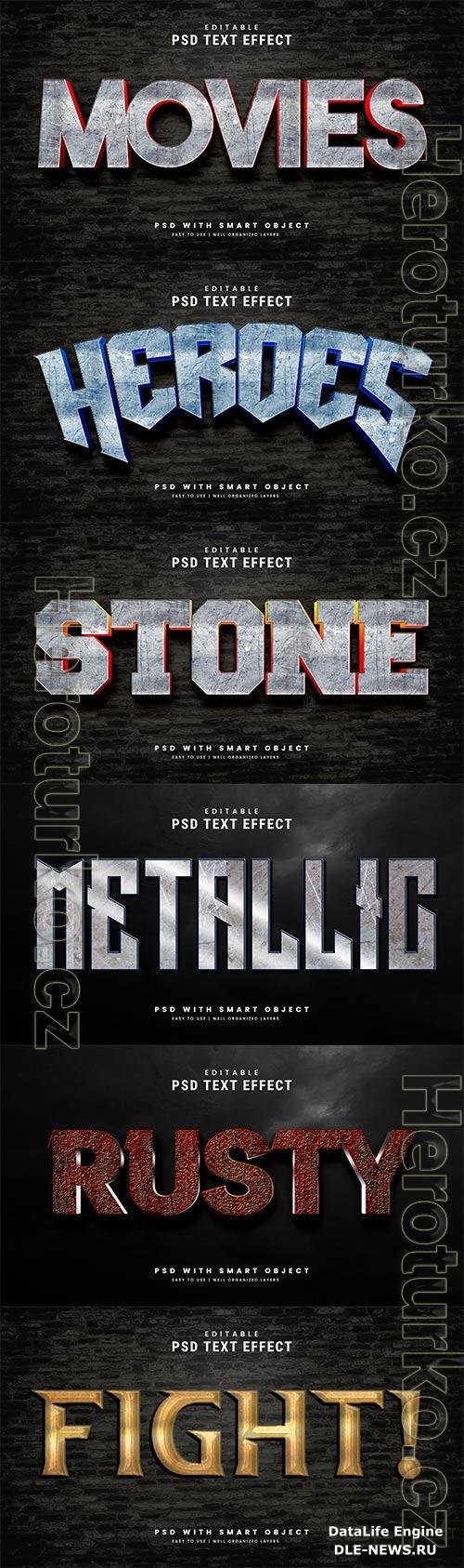 Psd text effect set vol 256