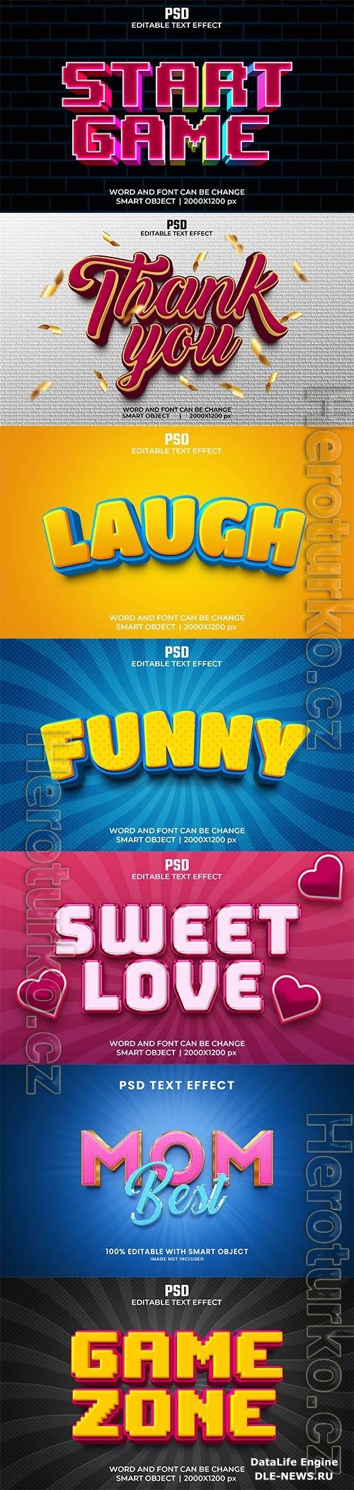 Psd text effect set vol 246