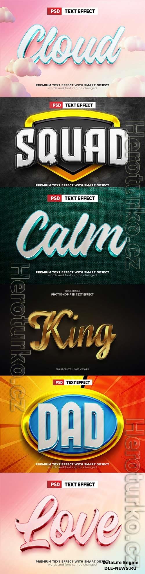 Psd text effect set vol 274