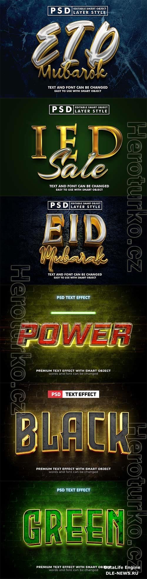 Psd text effect set vol 273