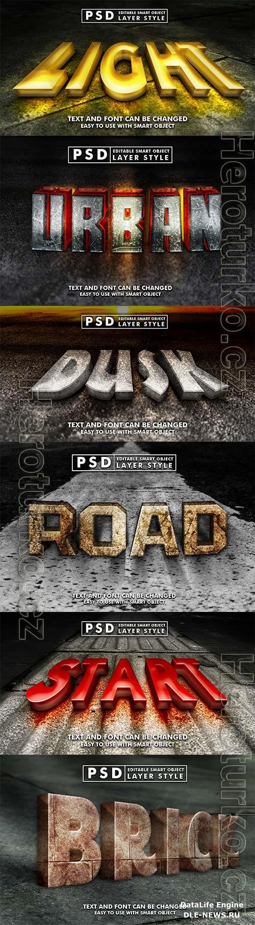 Psd text effect set vol 272