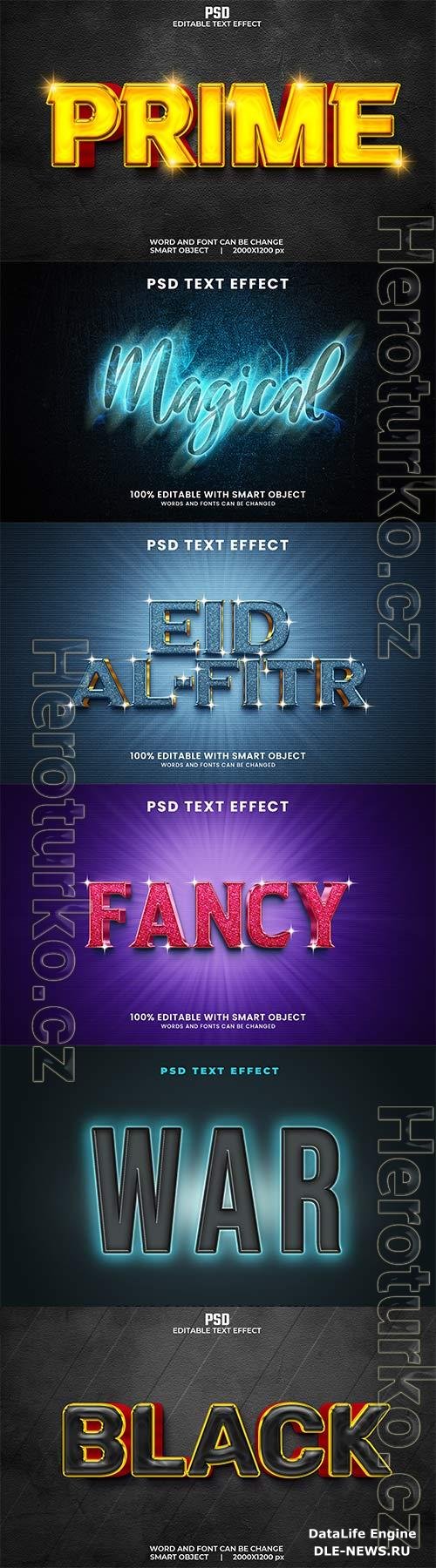 Psd text effect set vol 263