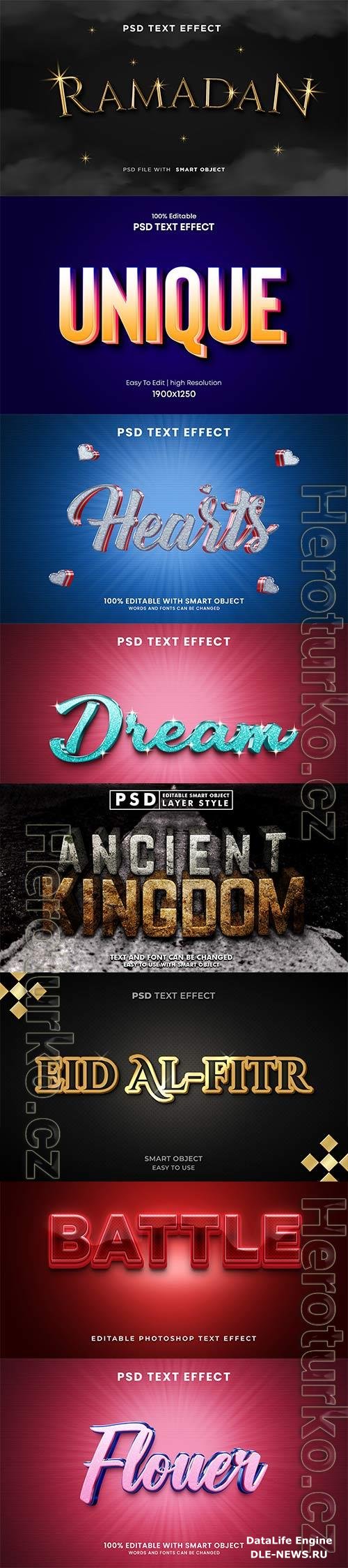 Psd text effect set vol 284