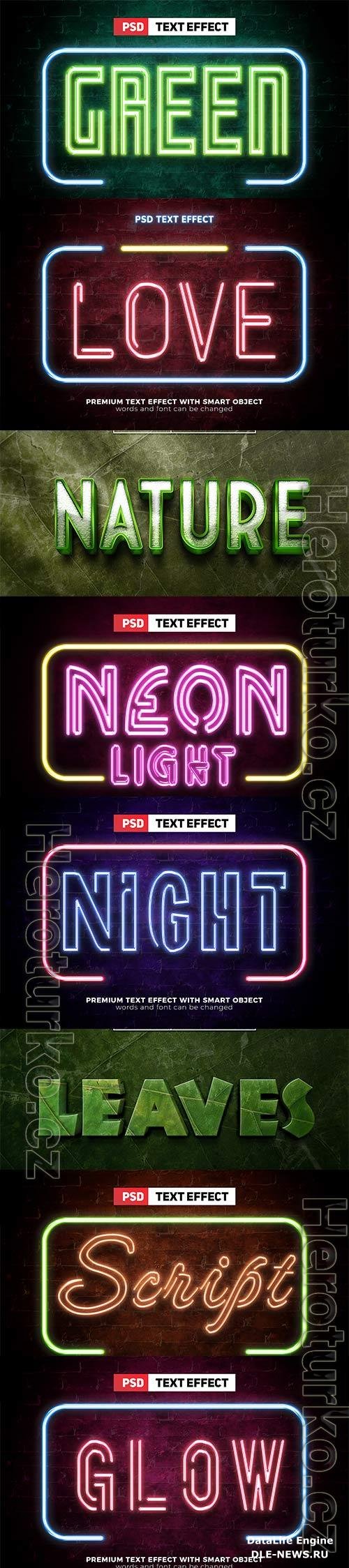 Psd text effect set vol 283