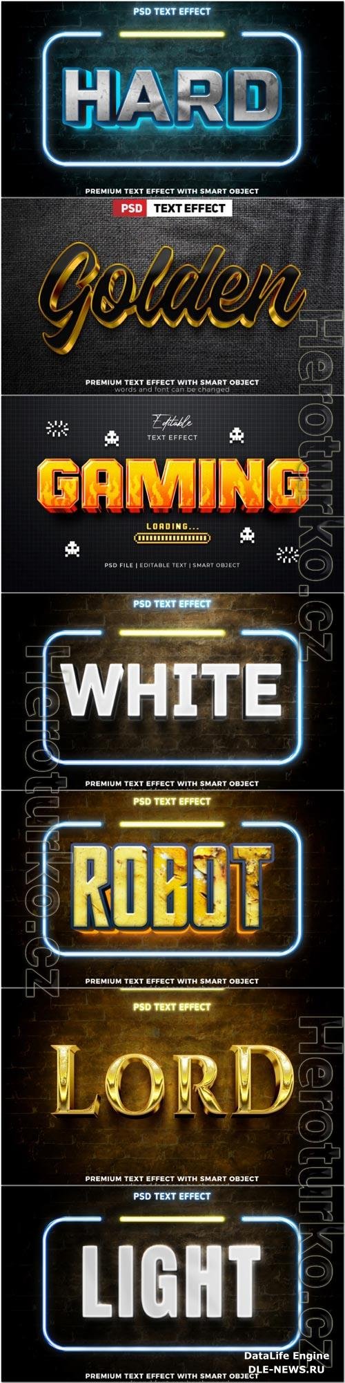 Psd text effect set vol 312