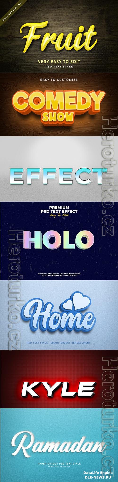 Psd text effect set vol 315