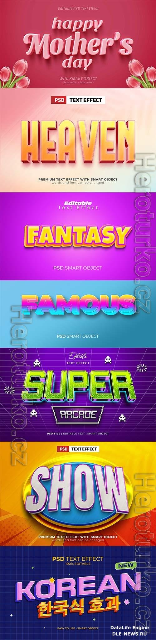 Psd text effect set vol 314