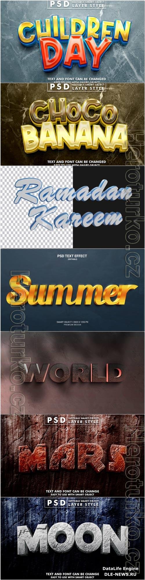 Psd text effect set vol 327