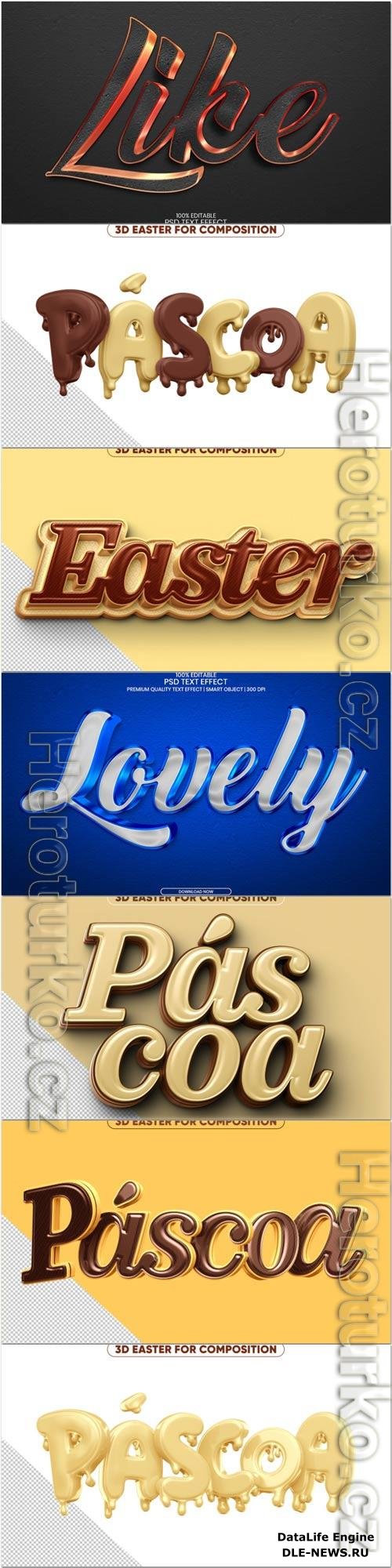 Psd text effect set vol 323