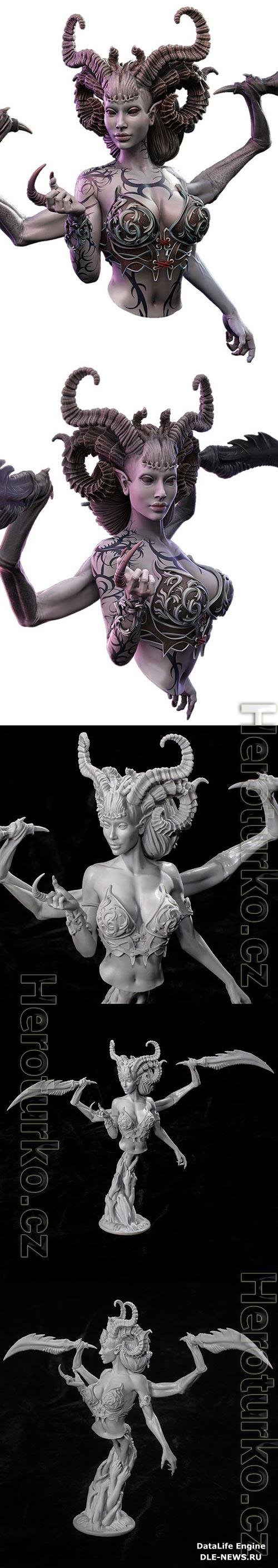 3D Print Models Blissarah Bust