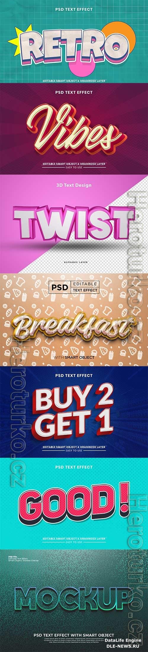 Psd text effect set vol 295