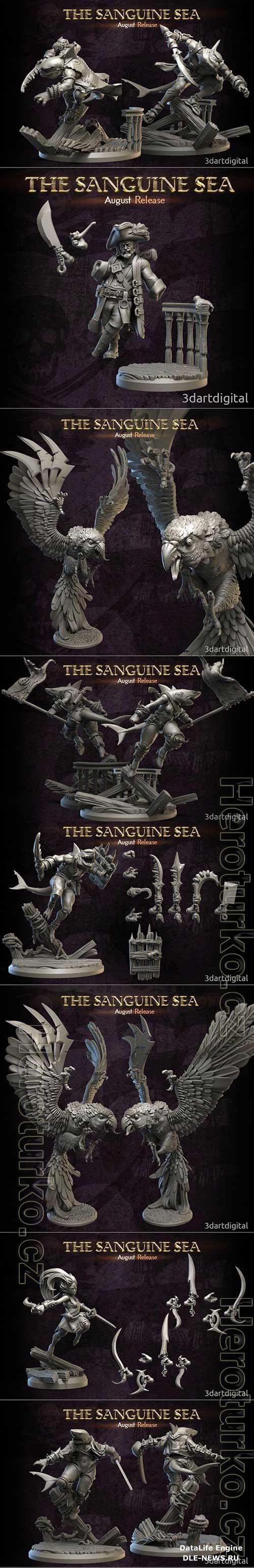 3D Print Models The Sanguine Sea - August Release