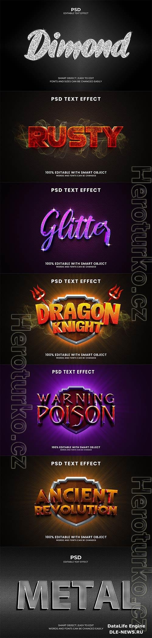 Psd text effect set vol 337