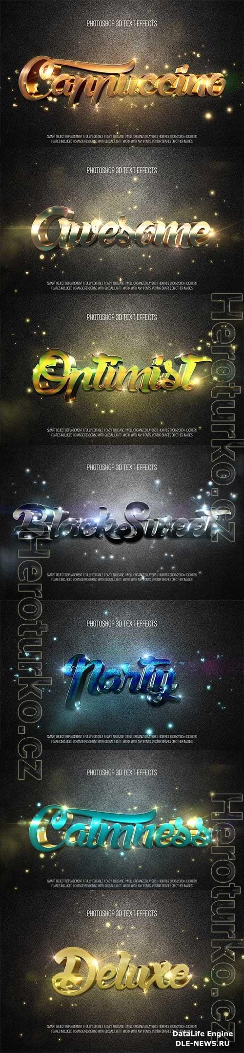 Psd text effect set vol 343