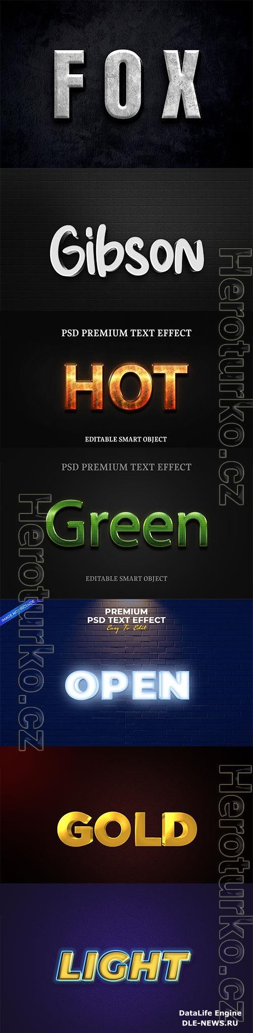 Psd text effect set vol 342