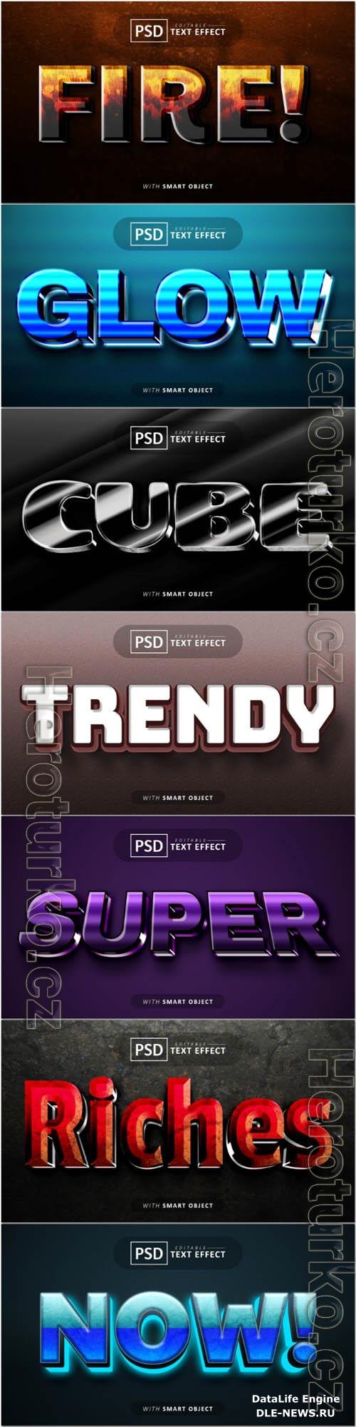 Psd text effect set vol 355