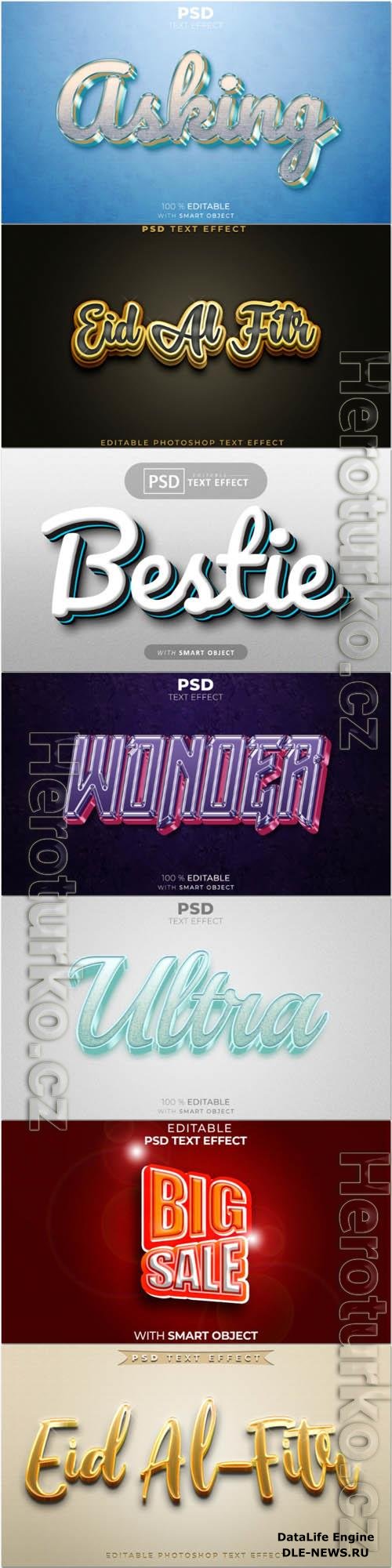 Psd text effect set vol 353