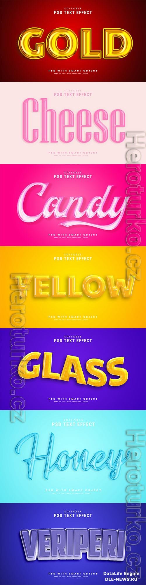 Psd text effect set vol 172