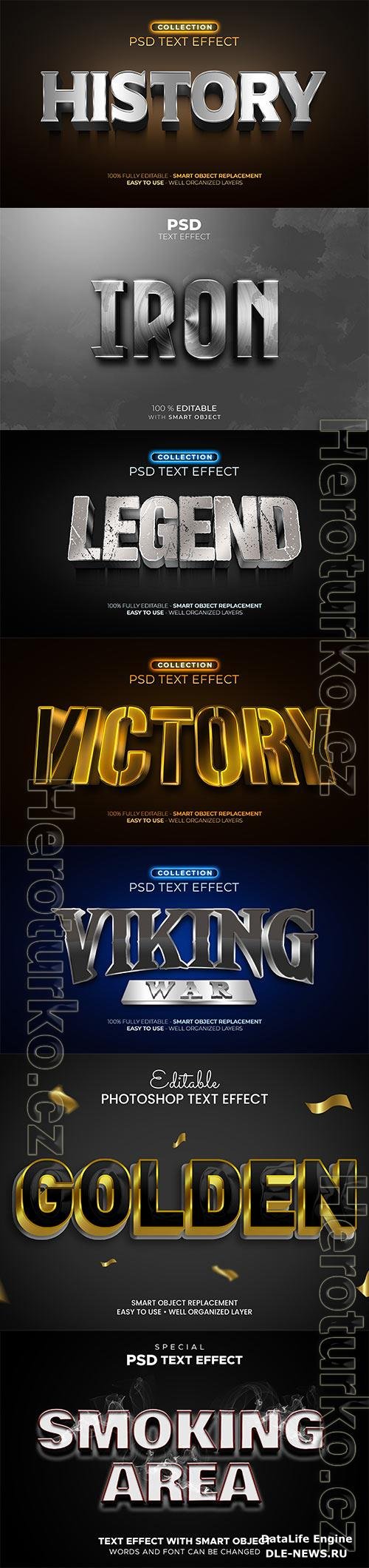 Psd text effect set vol 168