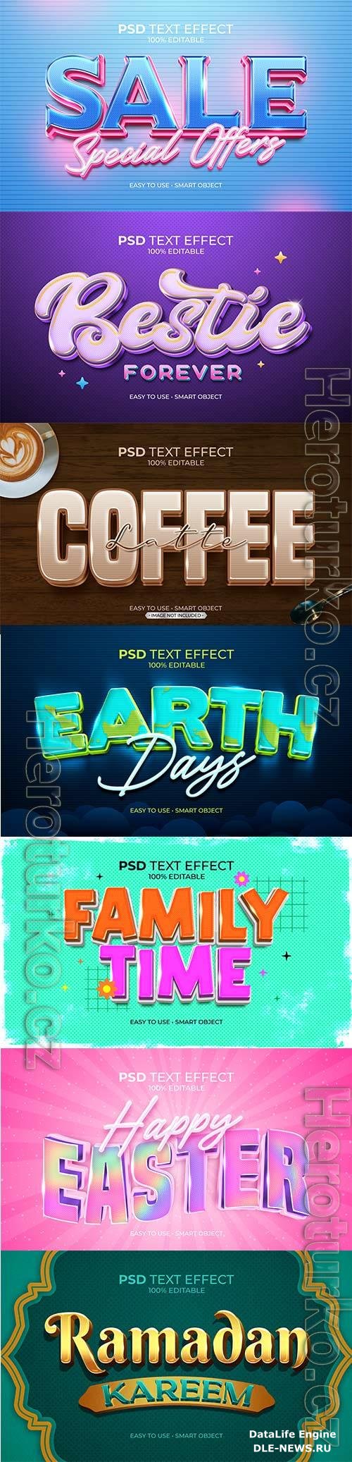 Psd text effect set vol 164