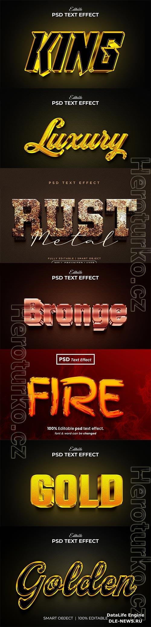 Psd text effect set vol 160