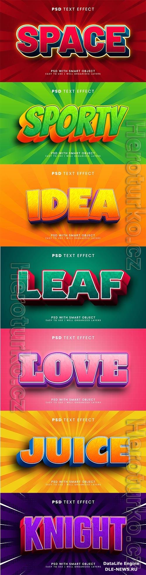 Psd text effect set vol 149