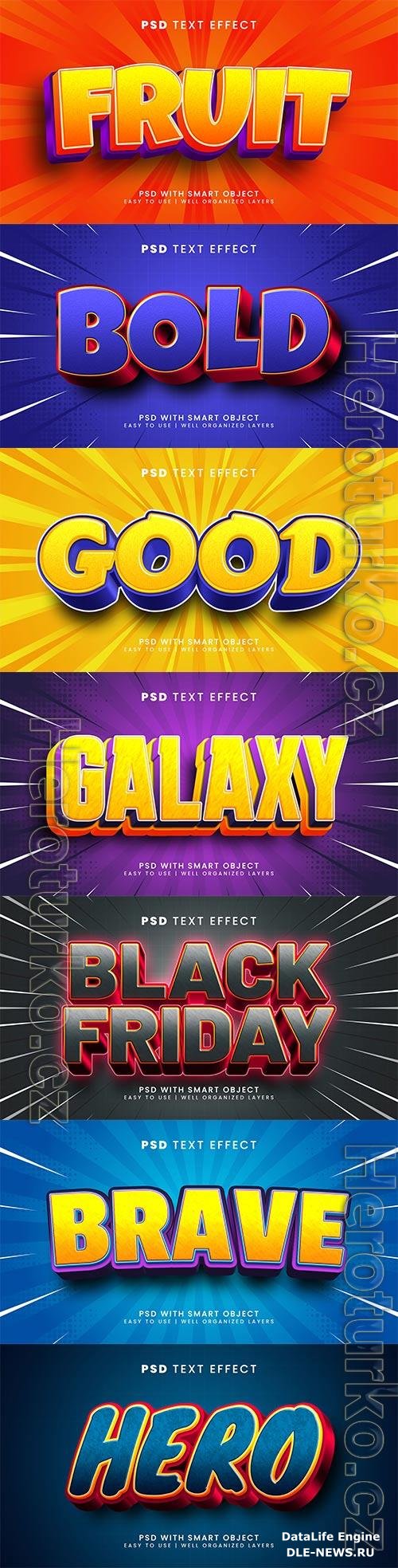 Psd text effect set vol 148