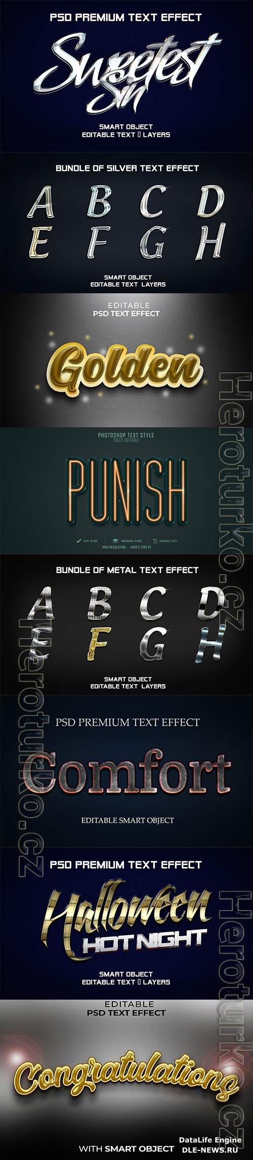 Psd text effect set vol 369