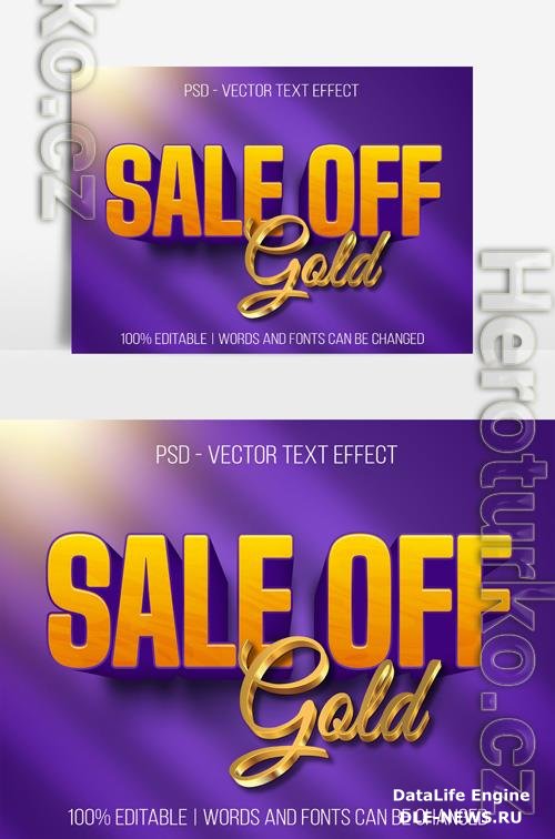 Sale Text Effect in Psd