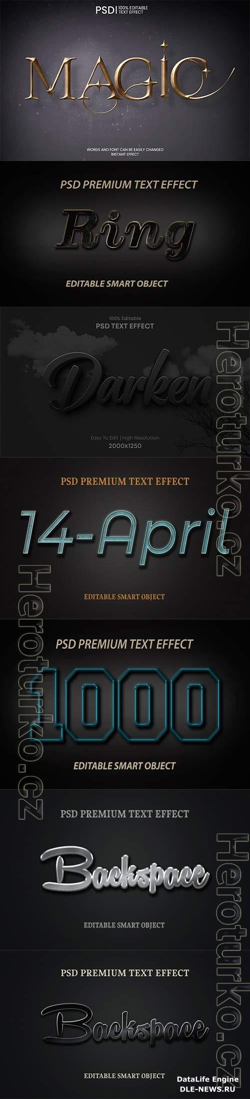 Psd text effect set vol 380