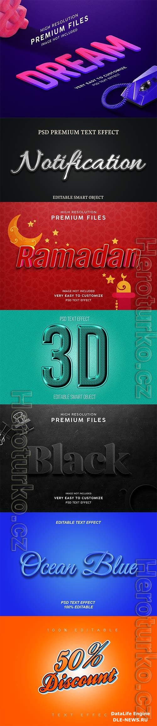 Psd text effect set vol 379