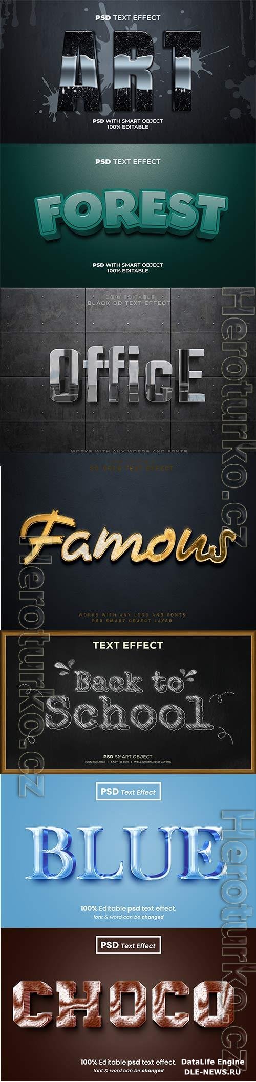 Psd text effect set vol 376