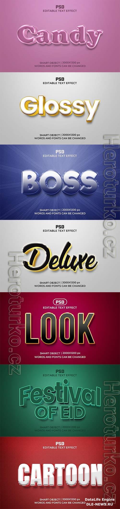 Psd text effect set vol 374