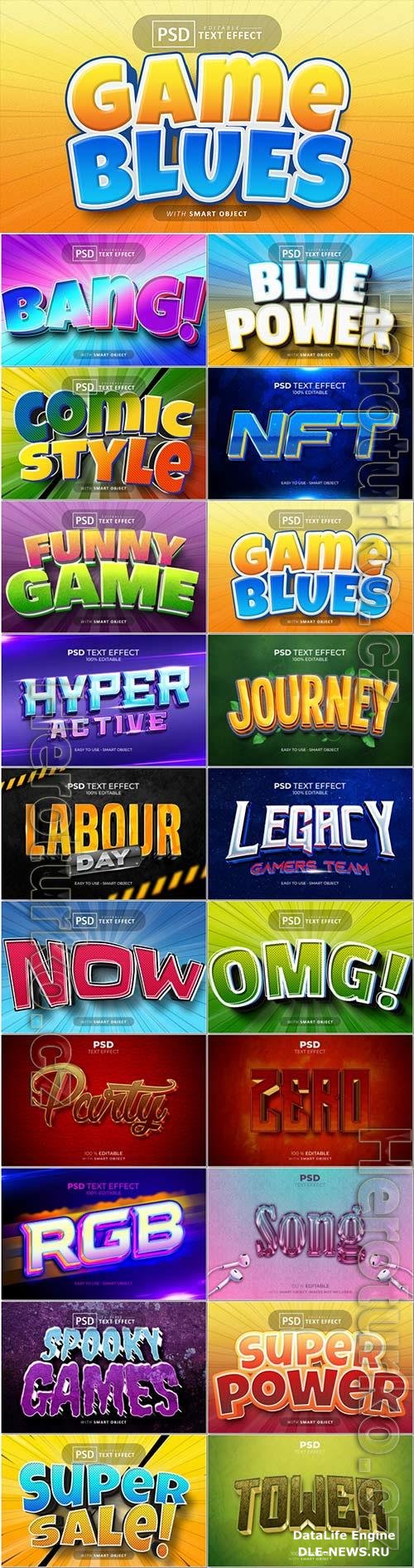 Psd text effect set vol 385