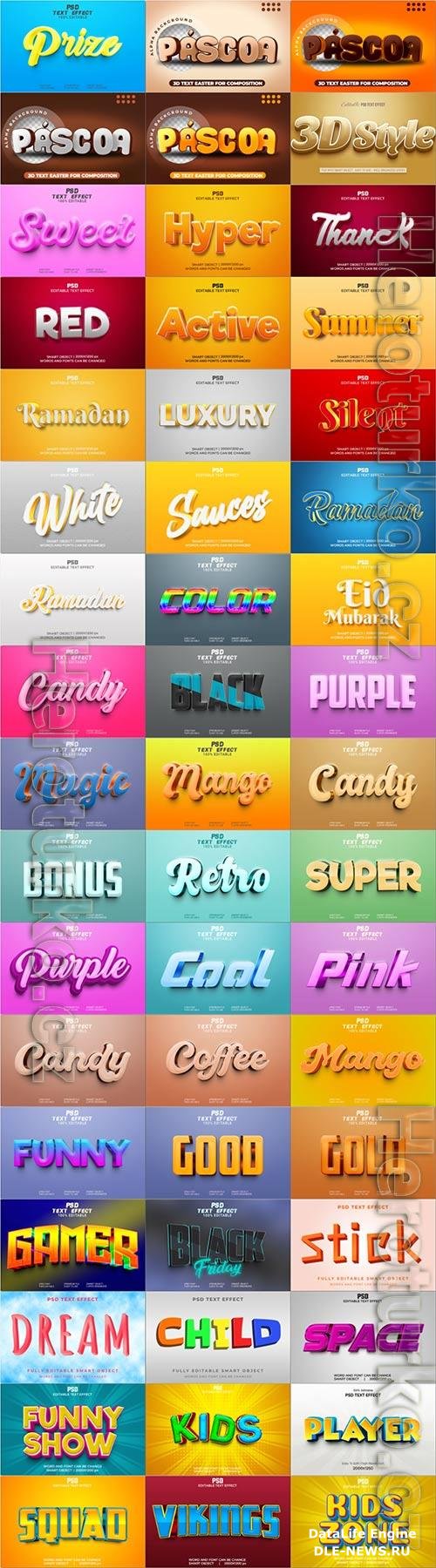 Psd text effect set vol 402