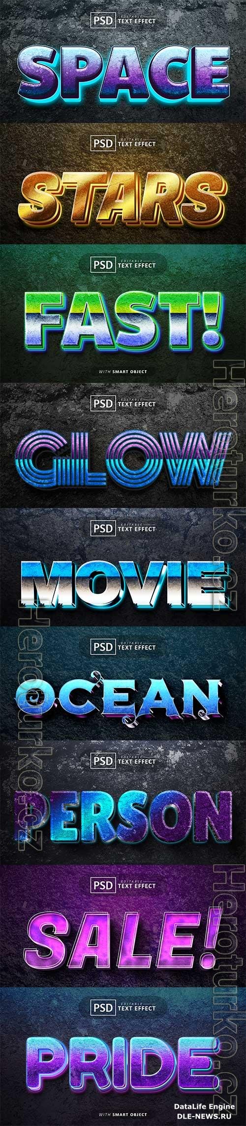 Psd text effect set vol 427