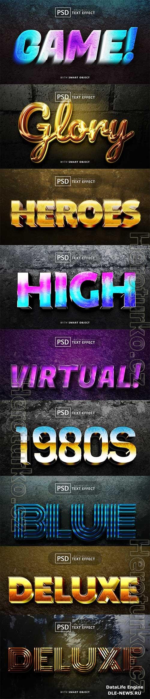 Psd text effect set vol 426