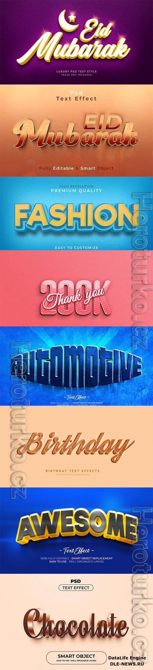 Psd text effect set vol 430