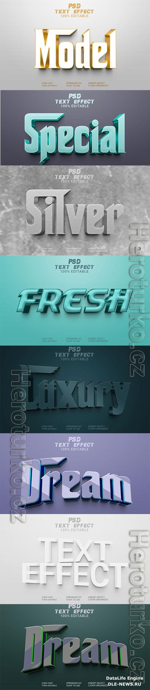 Psd text effect set vol 439