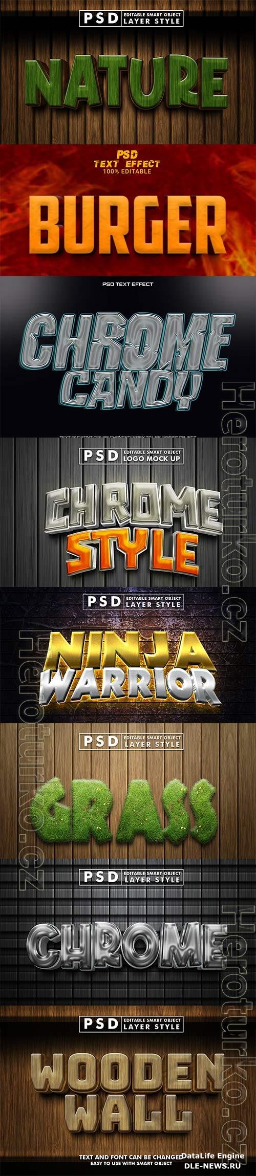 Psd text effect set vol 438