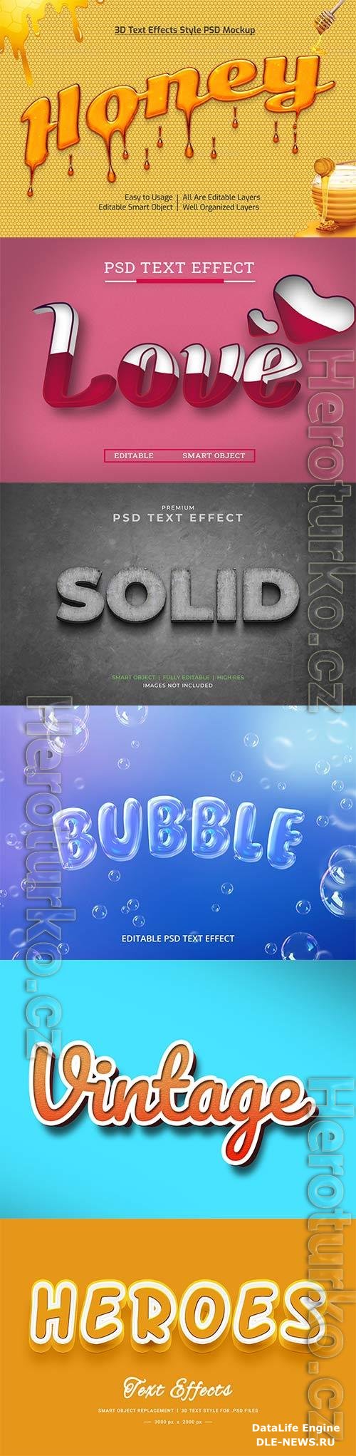 Psd text effect set vol 457