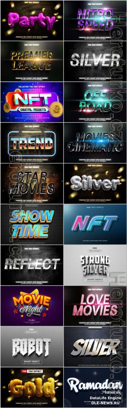 Psd text effect set vol 469