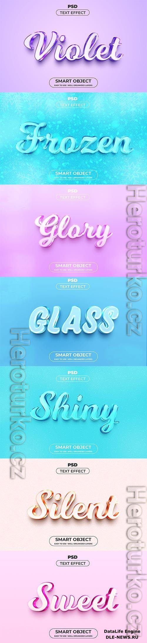 Psd text effect set vol 519